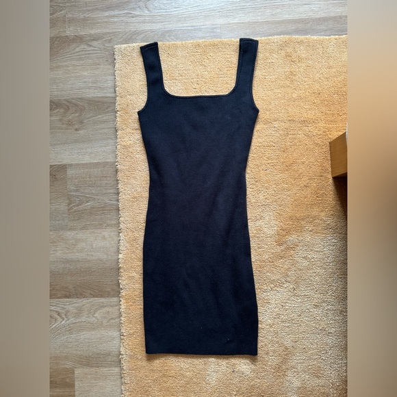 NWOT Reformation Marcel Cotton Ribbed Mini Dress - Picture 6 of 7